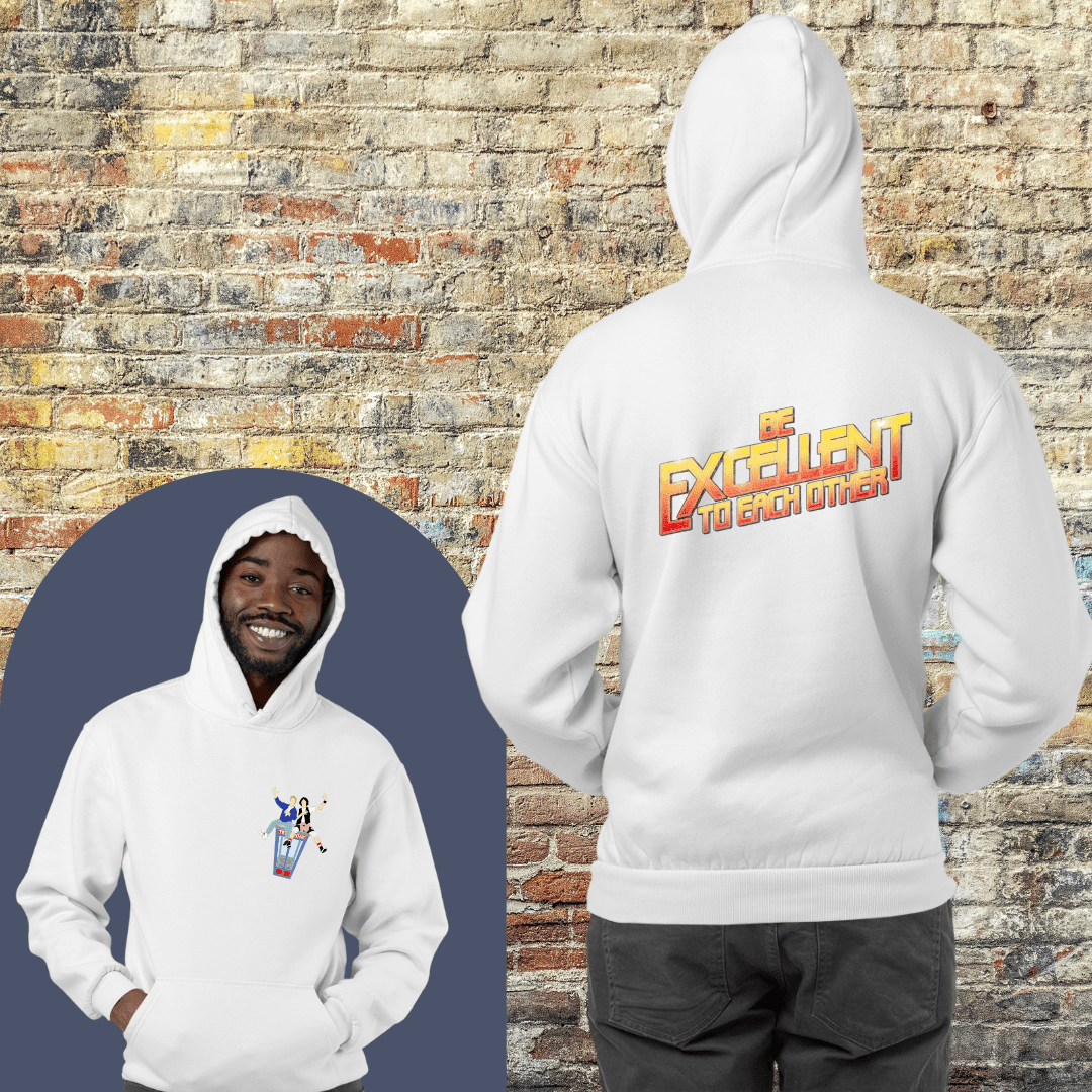 Printify Hoodie Be Excellent - Hoodie