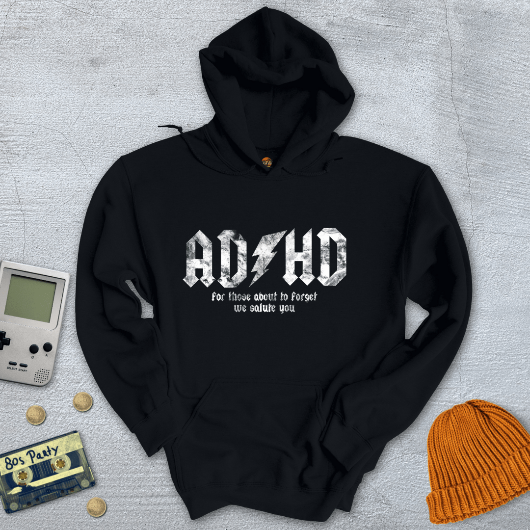 Printify Hoodie Black / S ADHD - Hoodie