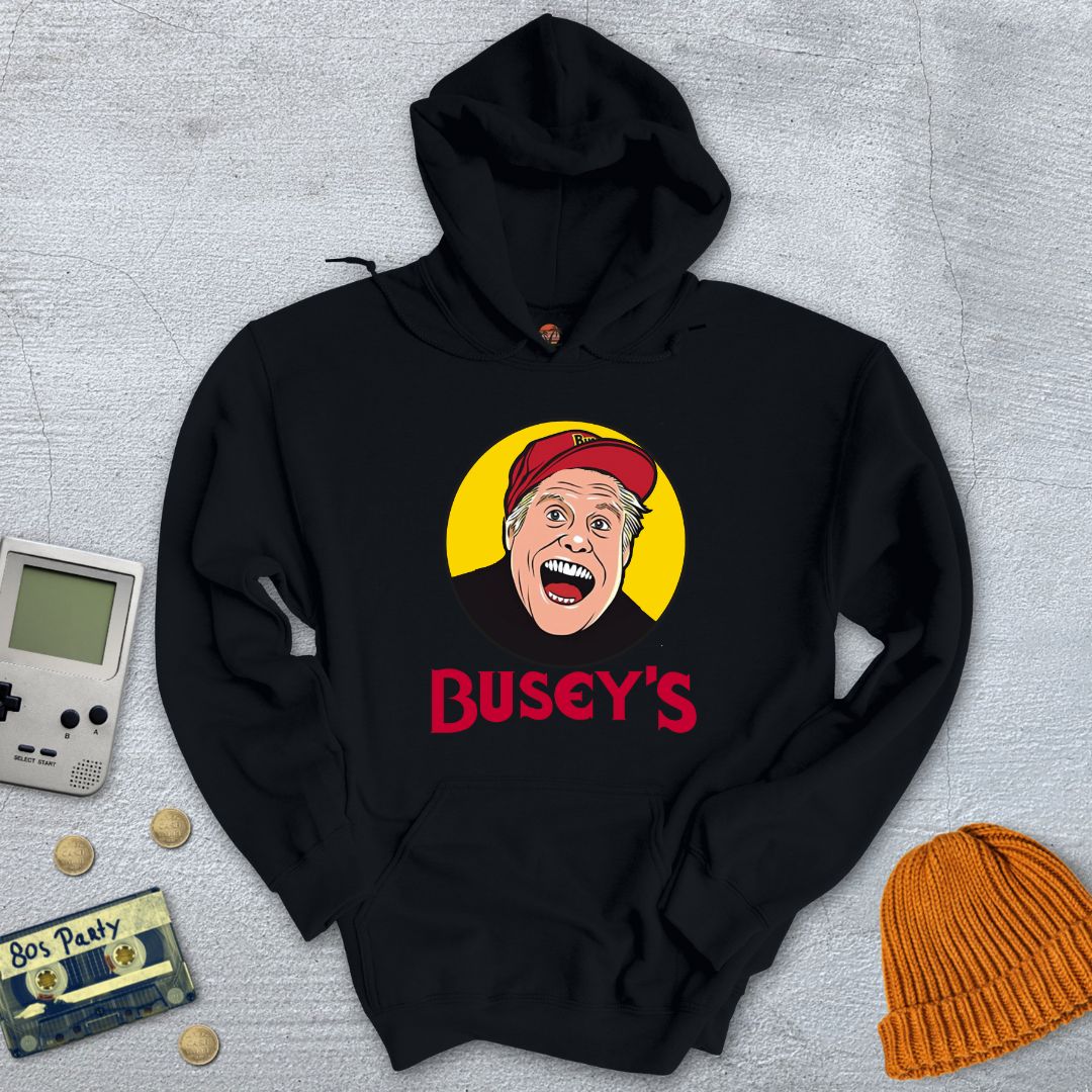 Printify Hoodie Black / S Busey's - Hoodie