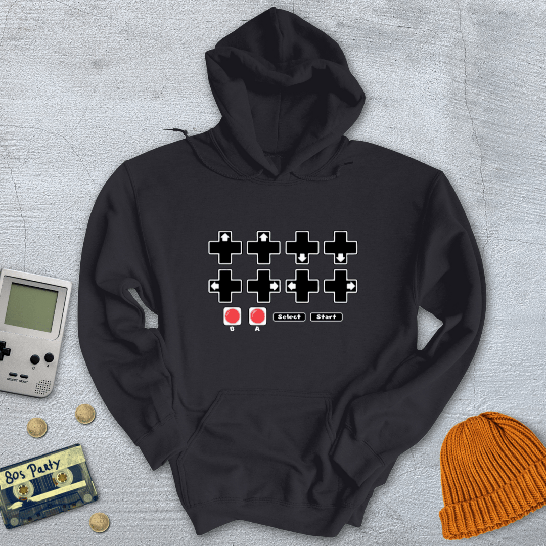 Printify Hoodie Black / S Cheat Code - Hoodie
