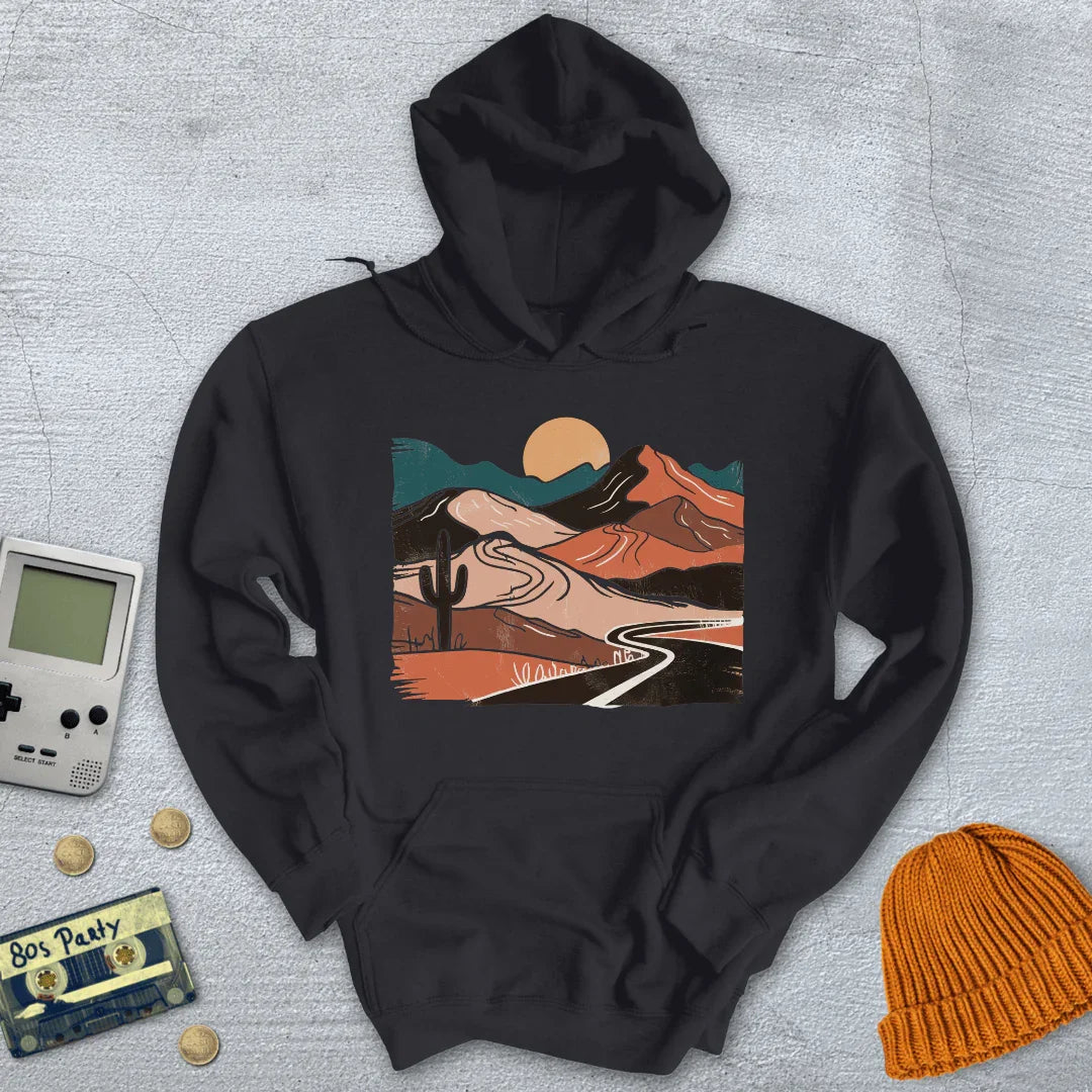 Desert landscape - Hoodie