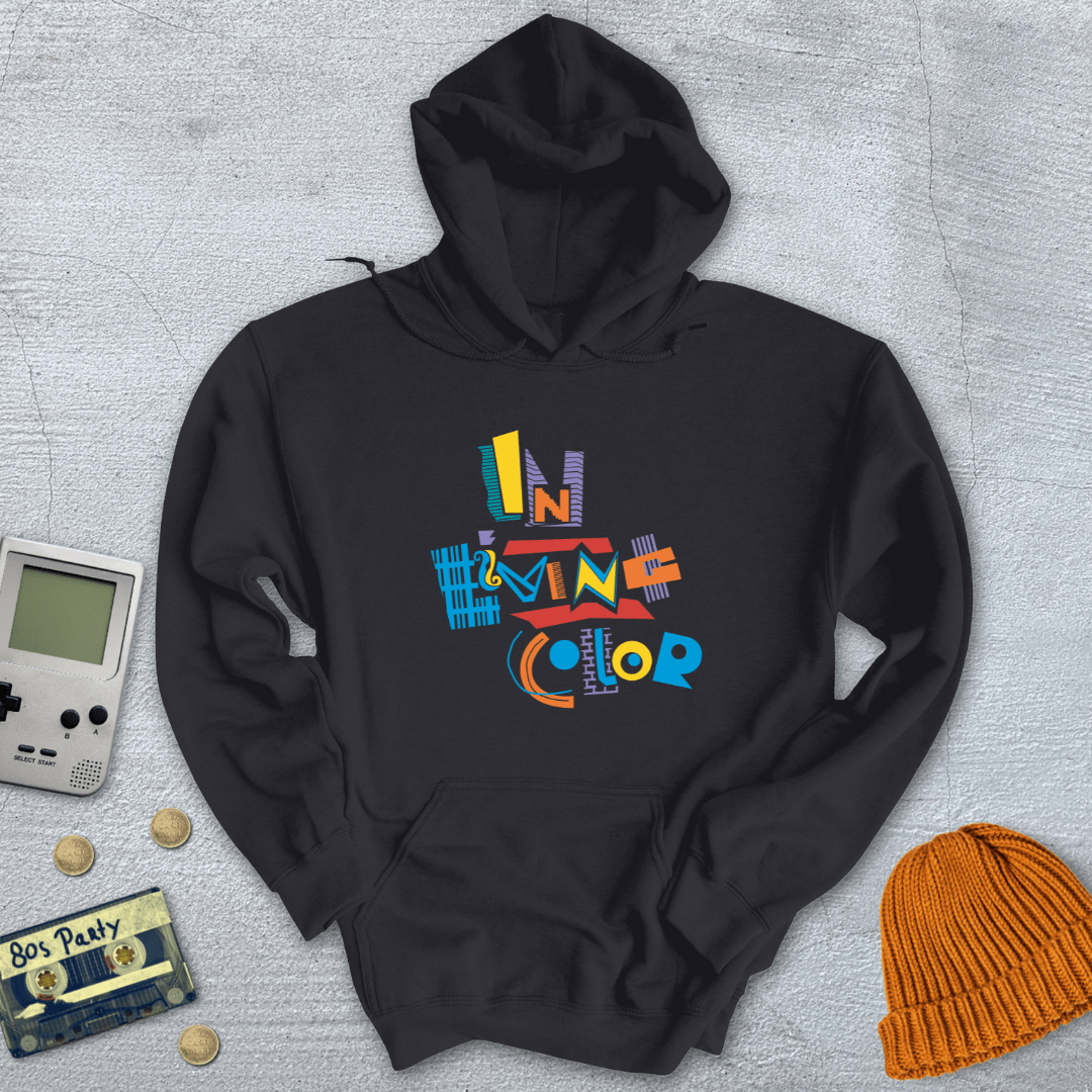 Printify Hoodie Black / S In Living Color - Hoodie