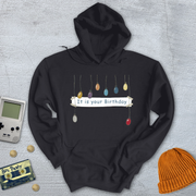 Printify Hoodie Black / S It is your birthday - Hoodie