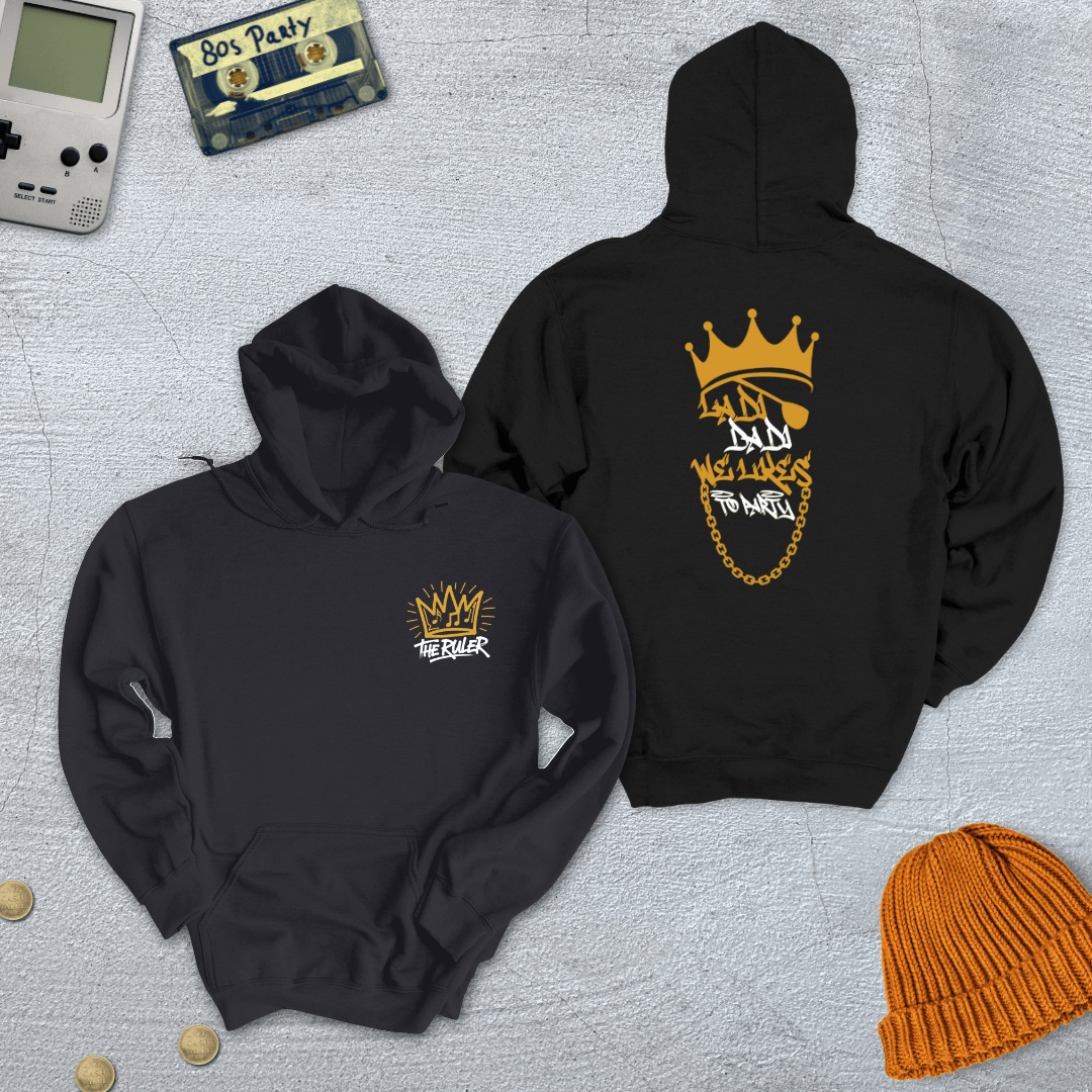 Printify Hoodie Black / S La Di Da Di - Hoodie
