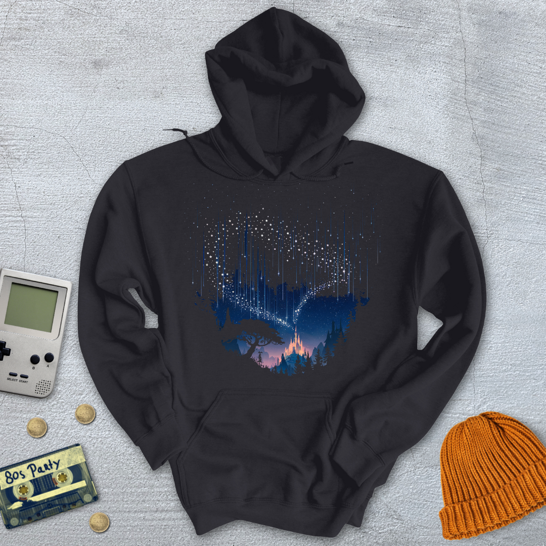 Printify Hoodie Black / S Magic Castle - Hoodie