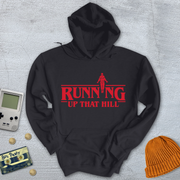 Printify Hoodie Black / S Running up that Hill - Hoodie