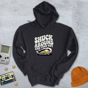 Printify Hoodie Black / S Shuck Around - Hoodie