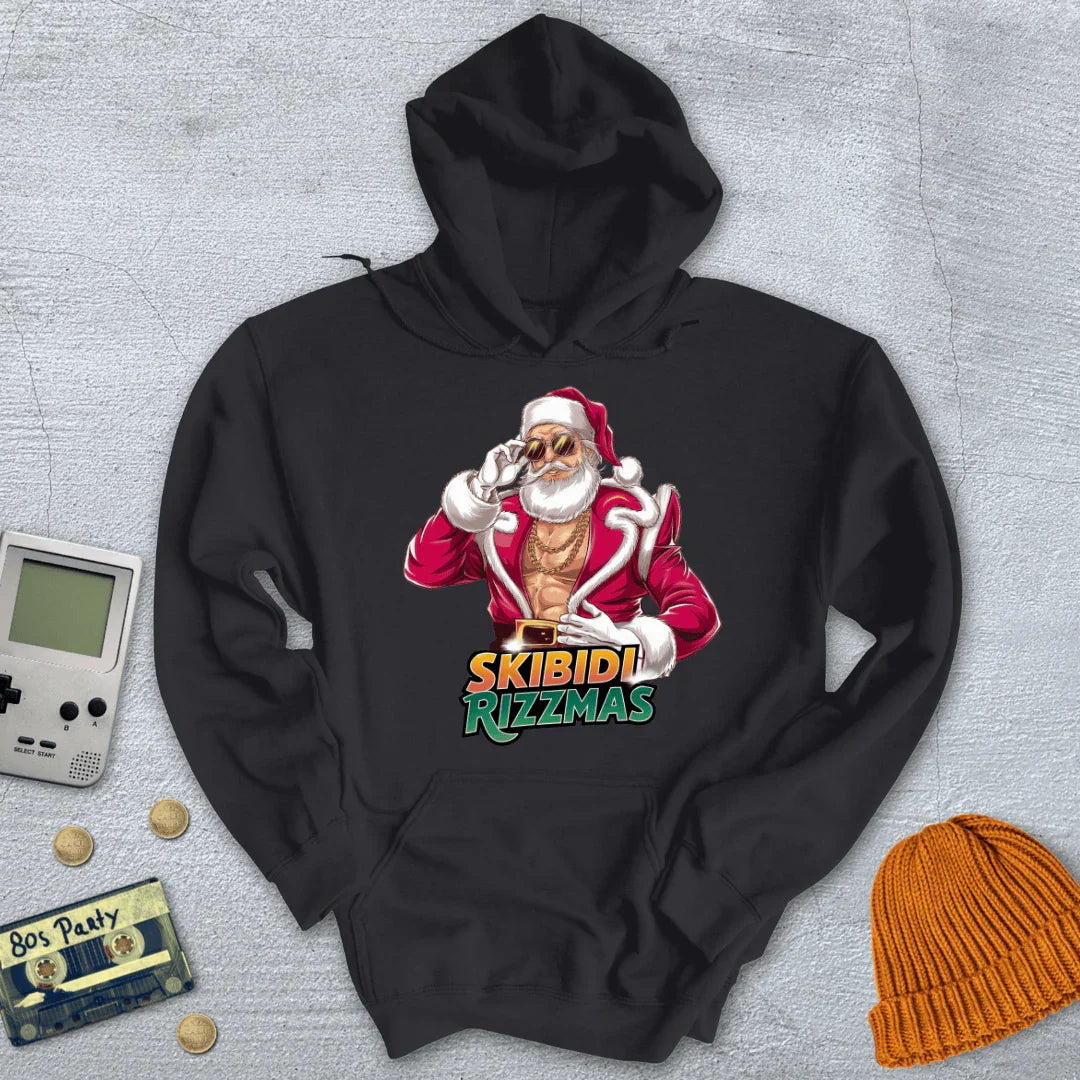 Skibidi Rizzmas - Hoodie - Throwback Paradise