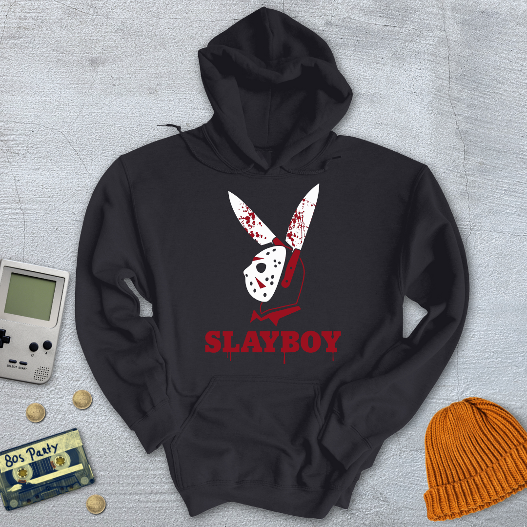 Printify Hoodie Black / S Slayboy - Hoodie