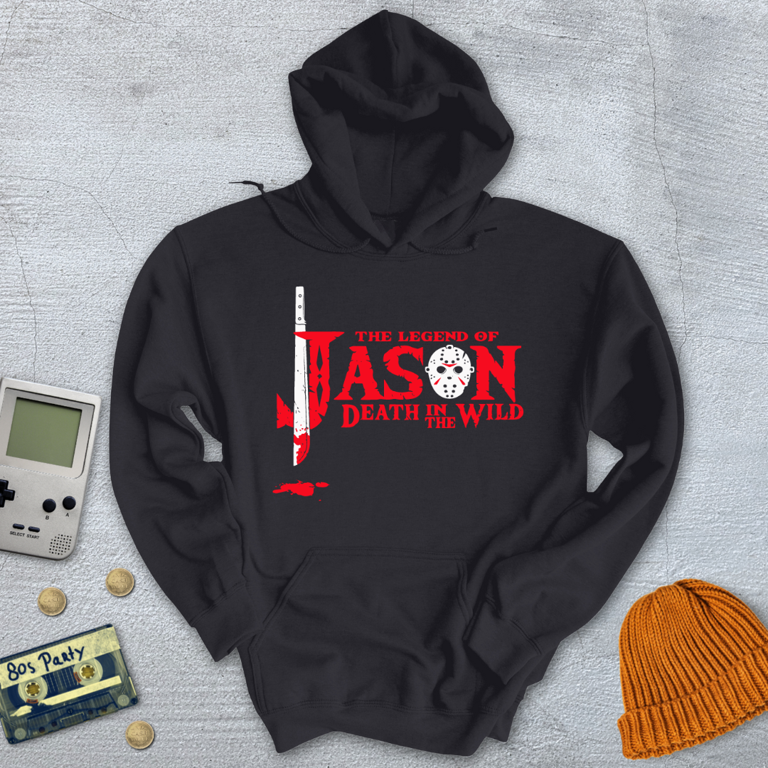 Printify Hoodie Black / S The Legend of Jason - Hoodie