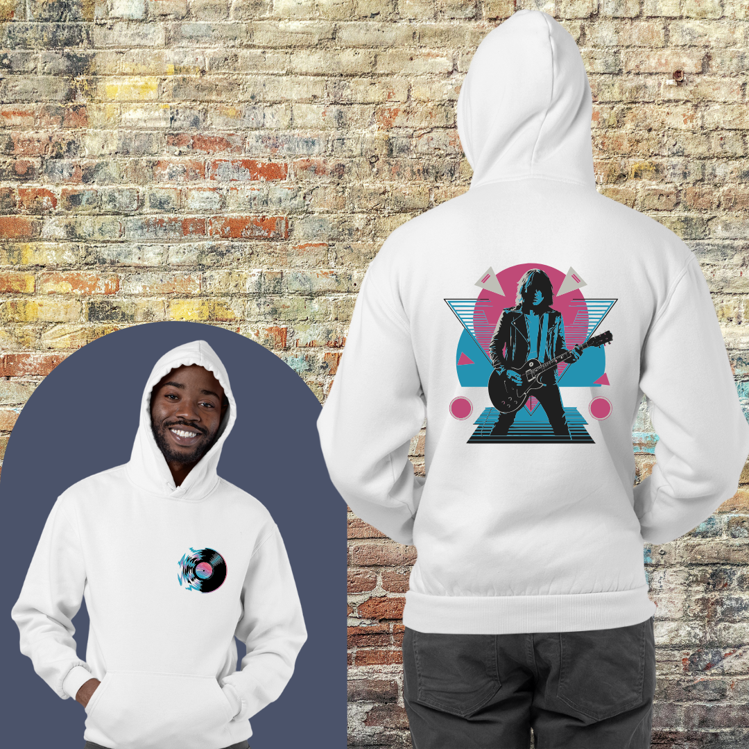 Printify Hoodie Electric Metal - Hoodie