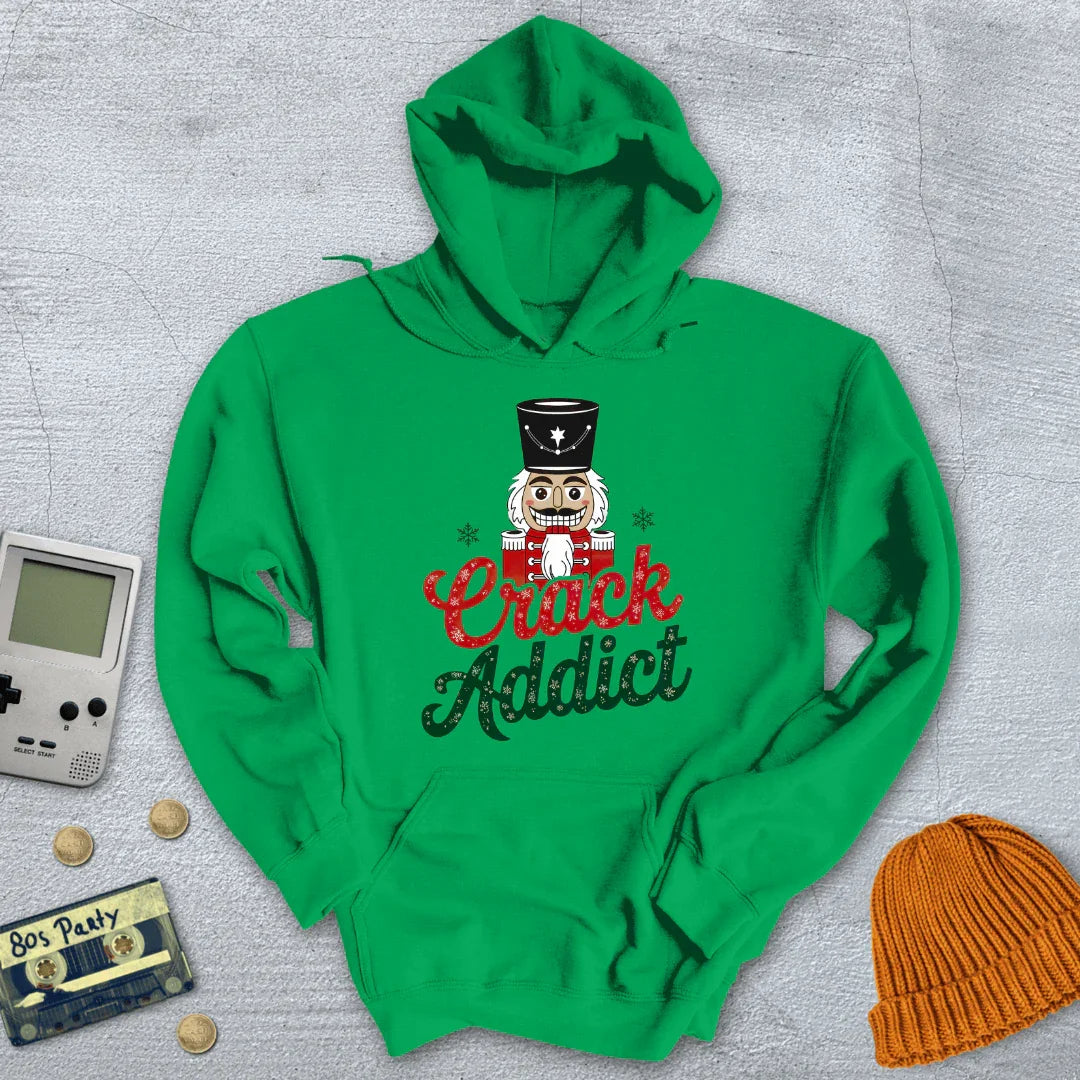 Crack Addict - Hoodie - Throwback Paradise