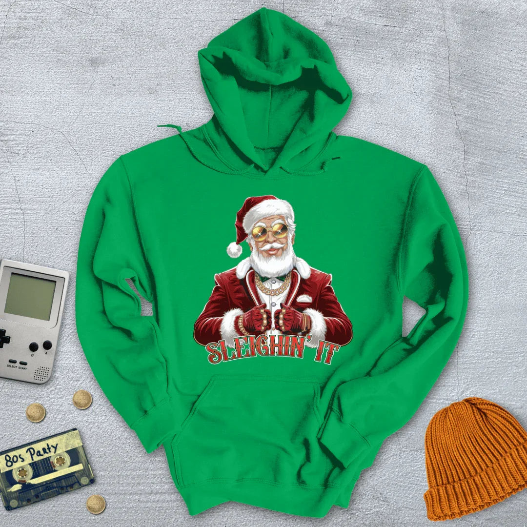 Sleighin It - Hoodie - Throwback Paradise