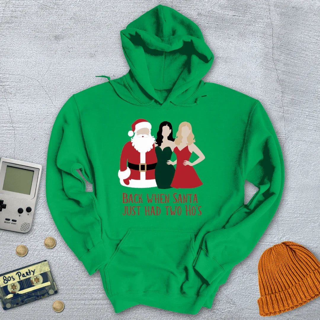 Two Ho's - Hoodie - Throwback Paradise