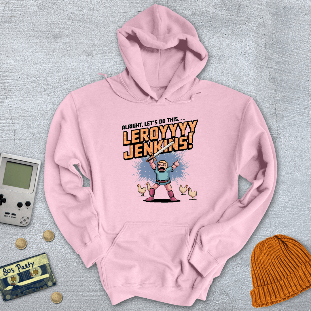 Printify Hoodie Leeroy Jenkins - Hoodie