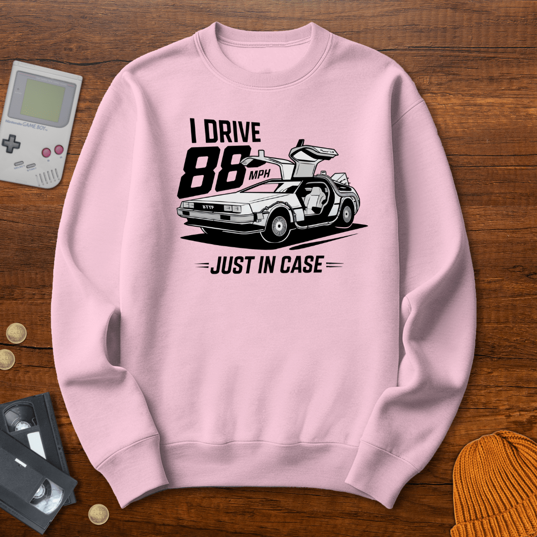 Printify Hoodie Light Pink / S 88 MPH - Sweatshirt