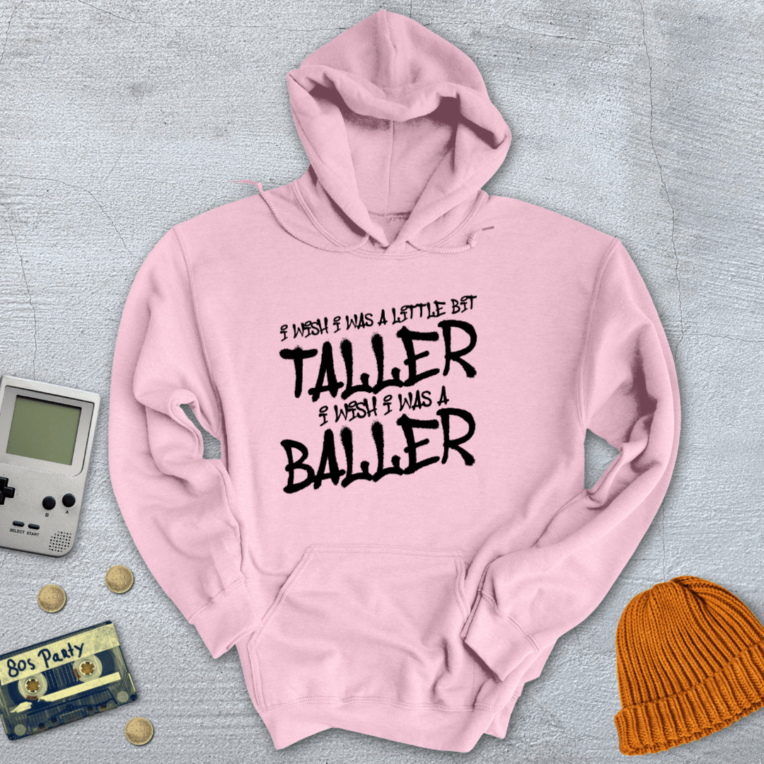 Printify Hoodie Light Pink / S Baller - Hoodie