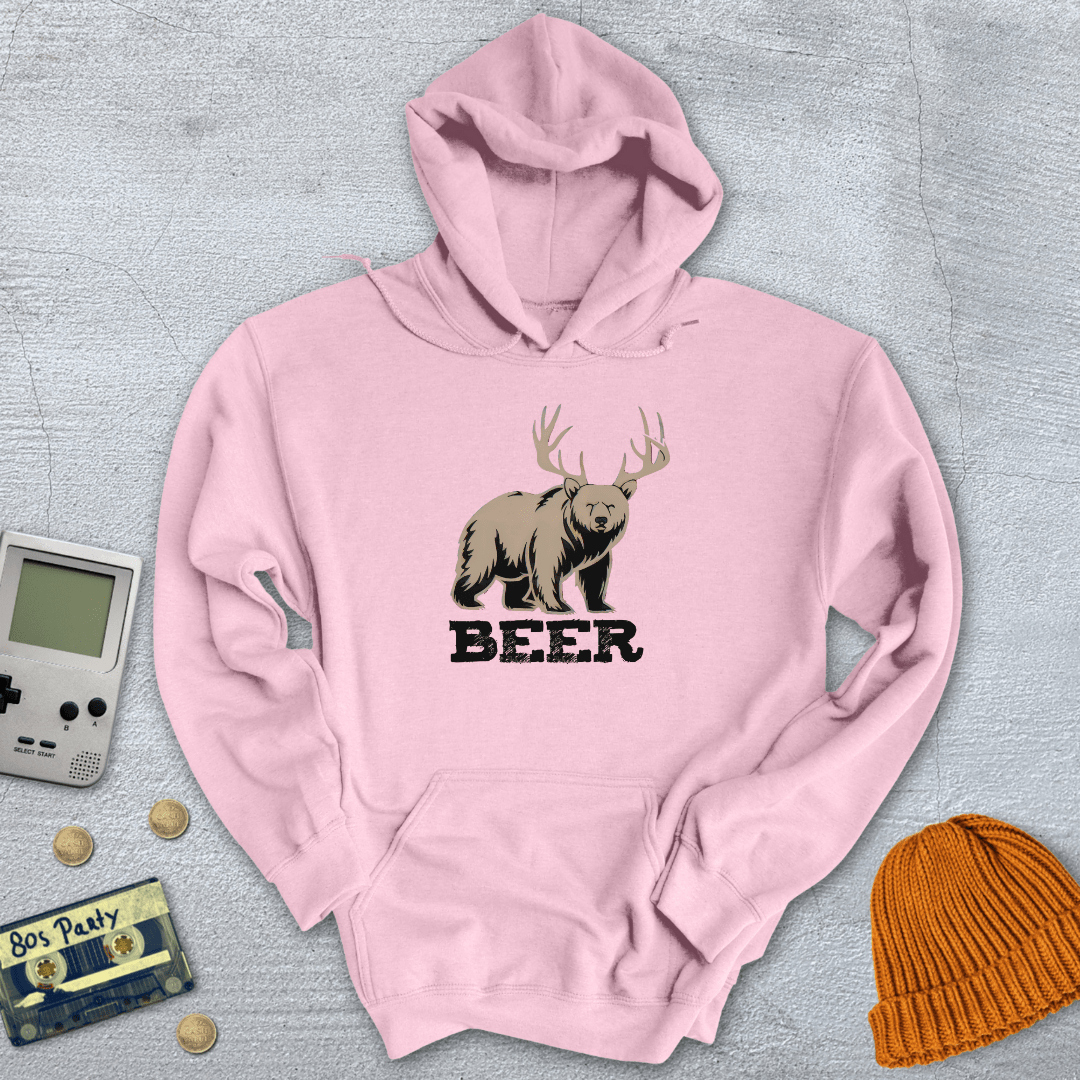 Printify Hoodie Light Pink / S Beer - Hoodie