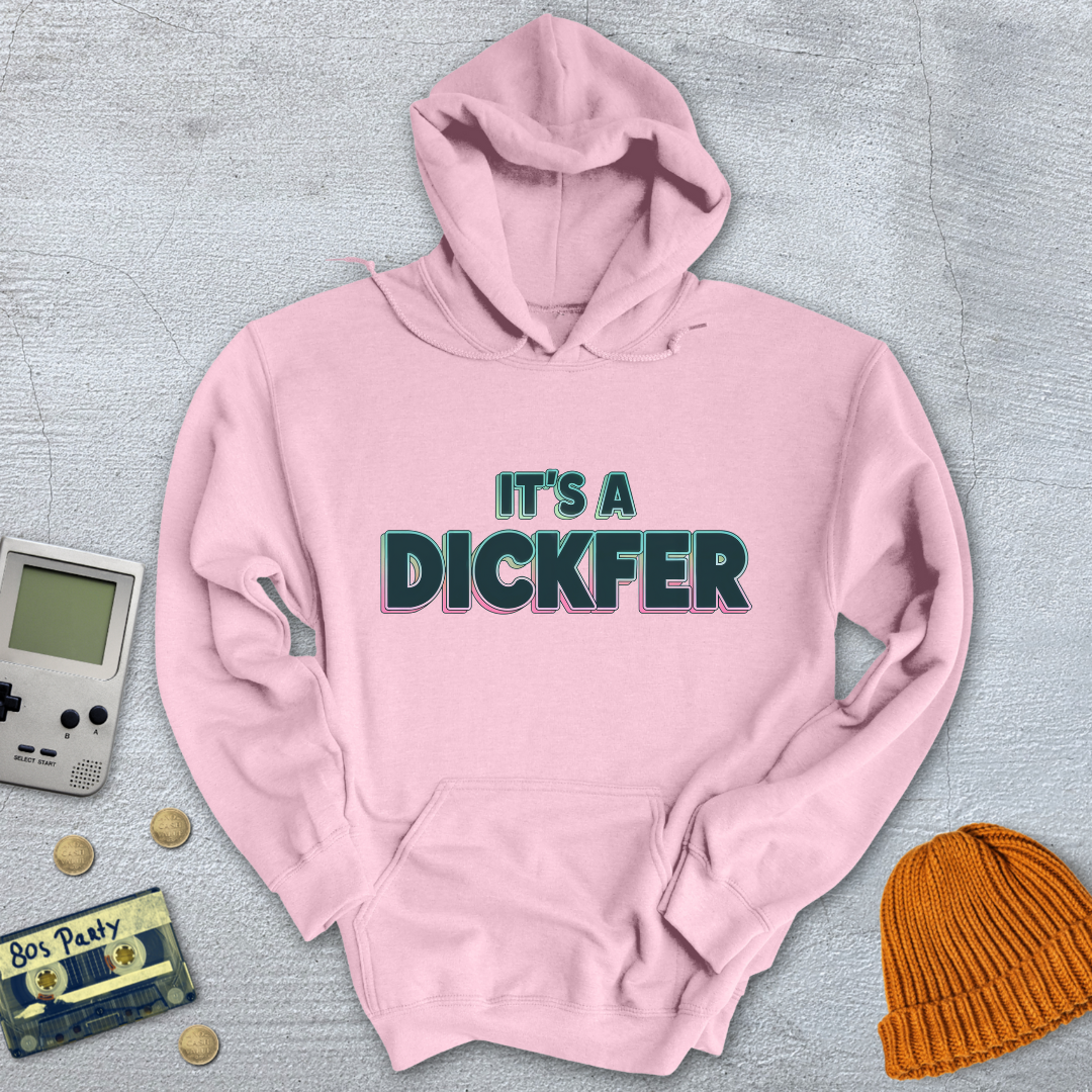 Printify Hoodie Light Pink / S Dickfer - Hoodie