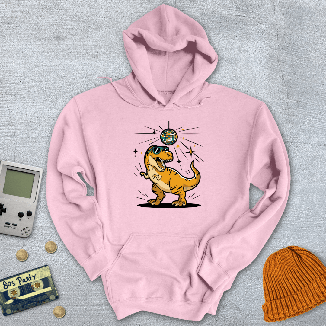 Printify Hoodie Light Pink / S DiscoRex - Hoodie