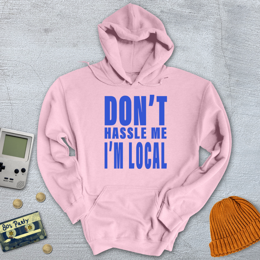 Printify Hoodie Light Pink / S Don't Hassle Me - Hoodie