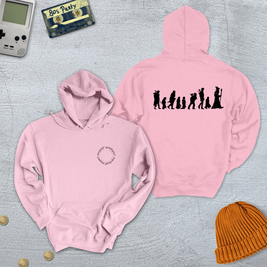 Printify Hoodie Light Pink / S Fellowship - Hoodie