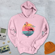 Printify Hoodie Light Pink / S Flamingo - Hoodie