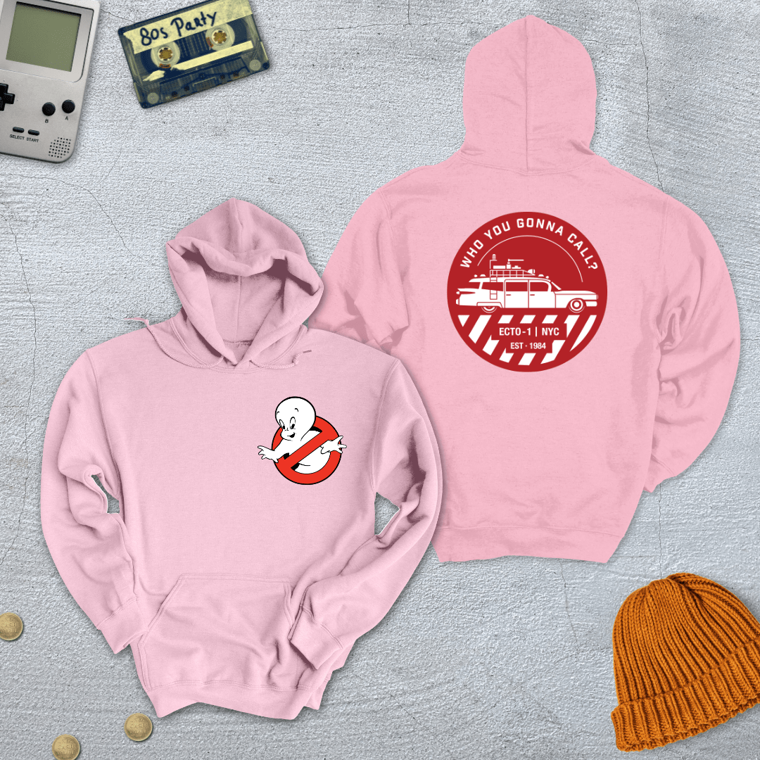 Printify Hoodie Light Pink / S Ghosts - Hoodie