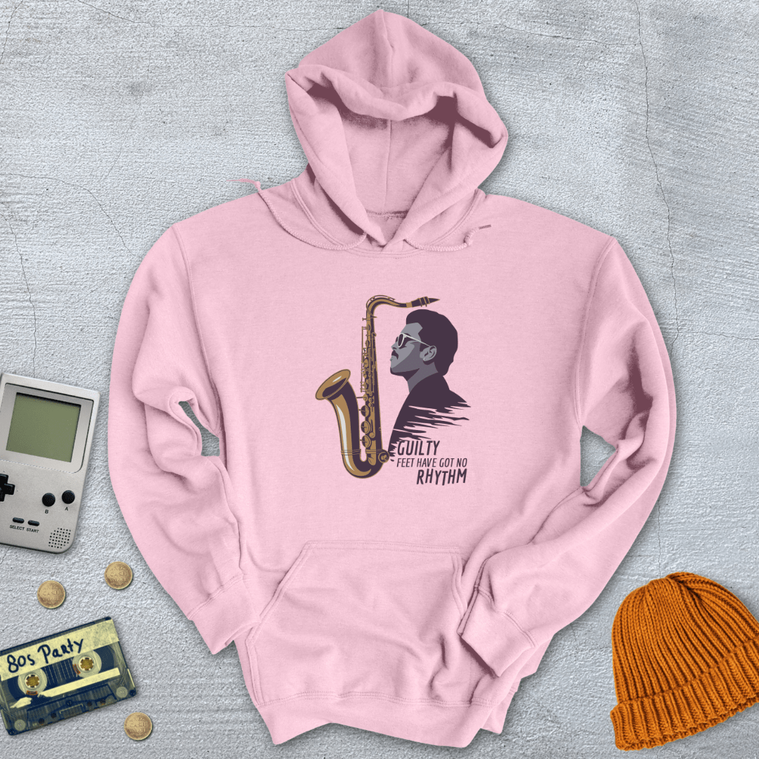Printify Hoodie Light Pink / S Got no Rhythm - Hoodie