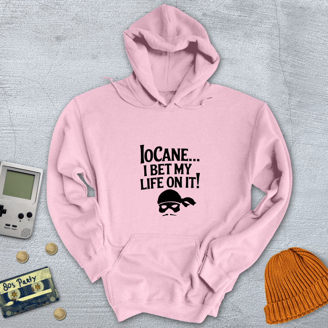 Printify Hoodie Light Pink / S Iocane Bet my life - Hoodie