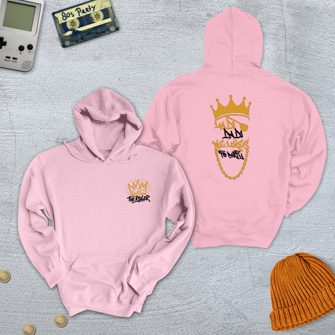 Printify Hoodie Light Pink / S La Di Da Di - Hoodie