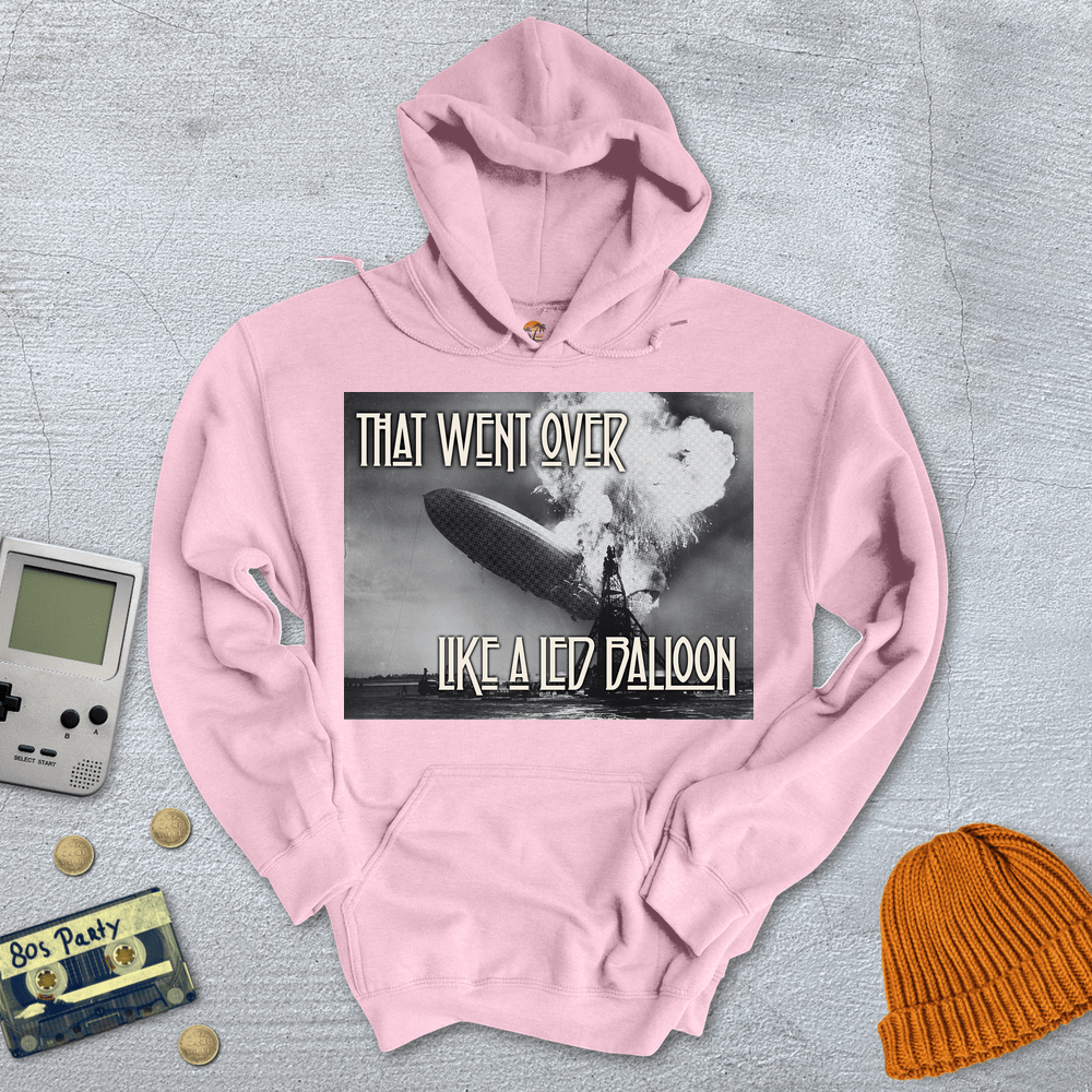 Printify Hoodie Light Pink / S Led Balloon - Hoodie