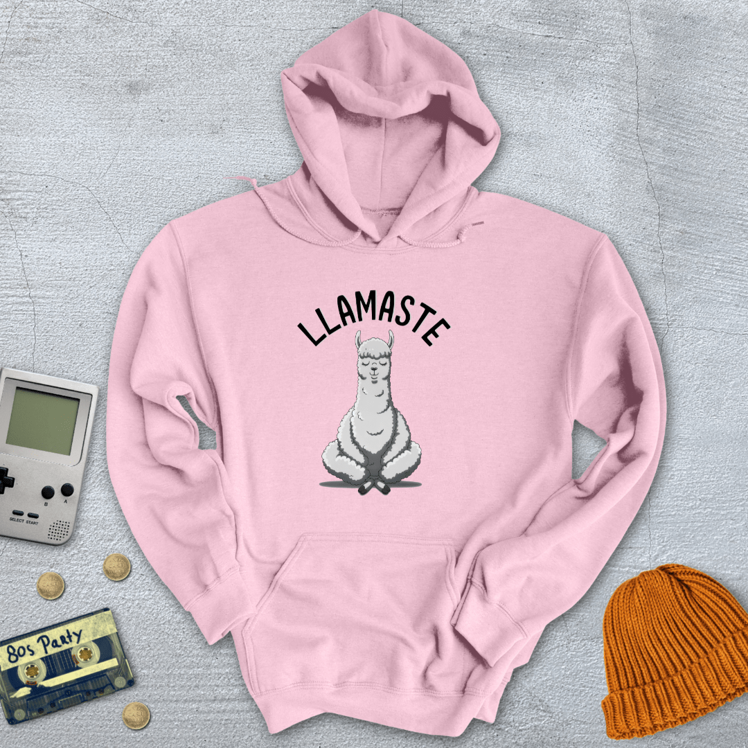 Printify Hoodie Light Pink / S Llamaste - Hoodie