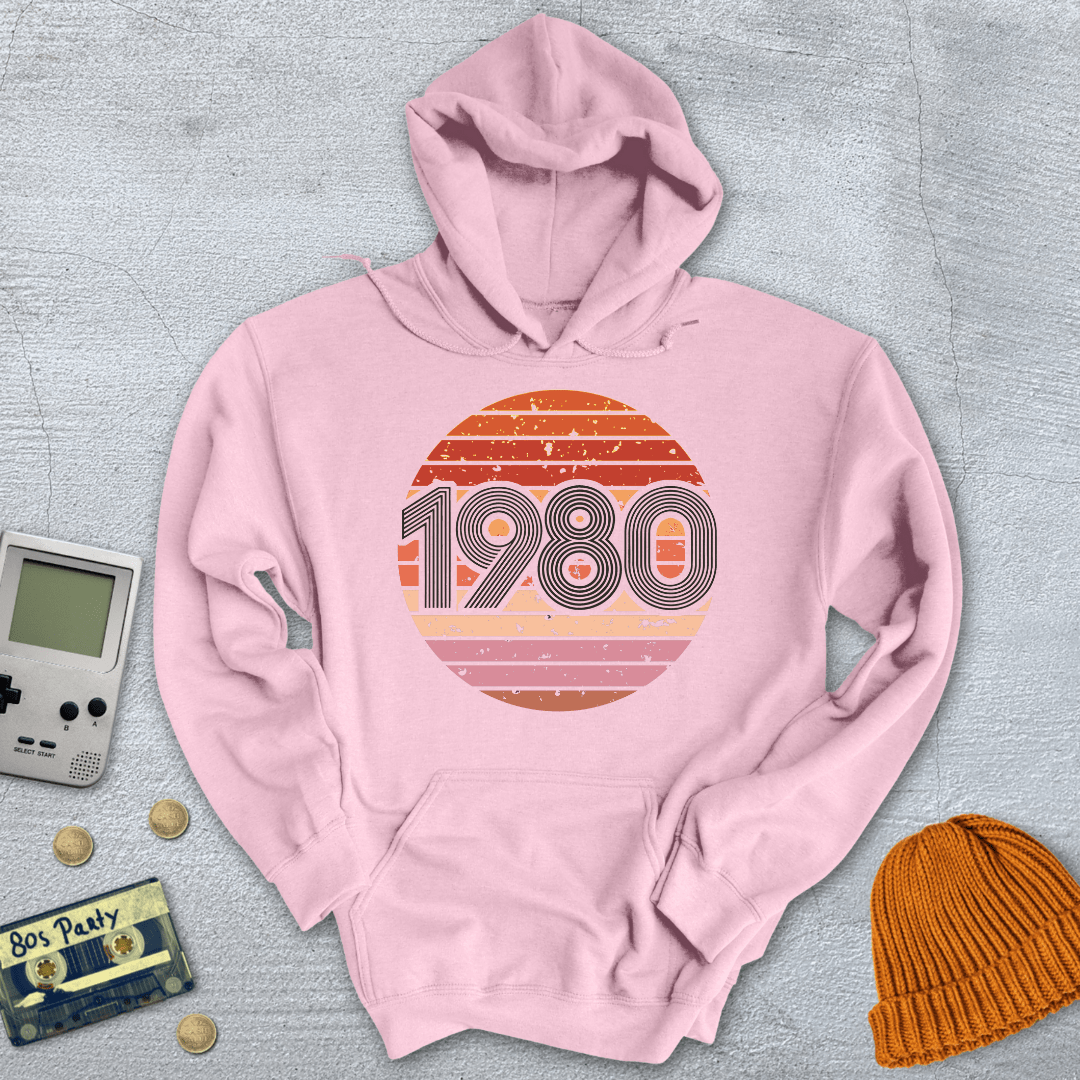Printify Hoodie Light Pink / S Nineteen Eighty - Hoodie