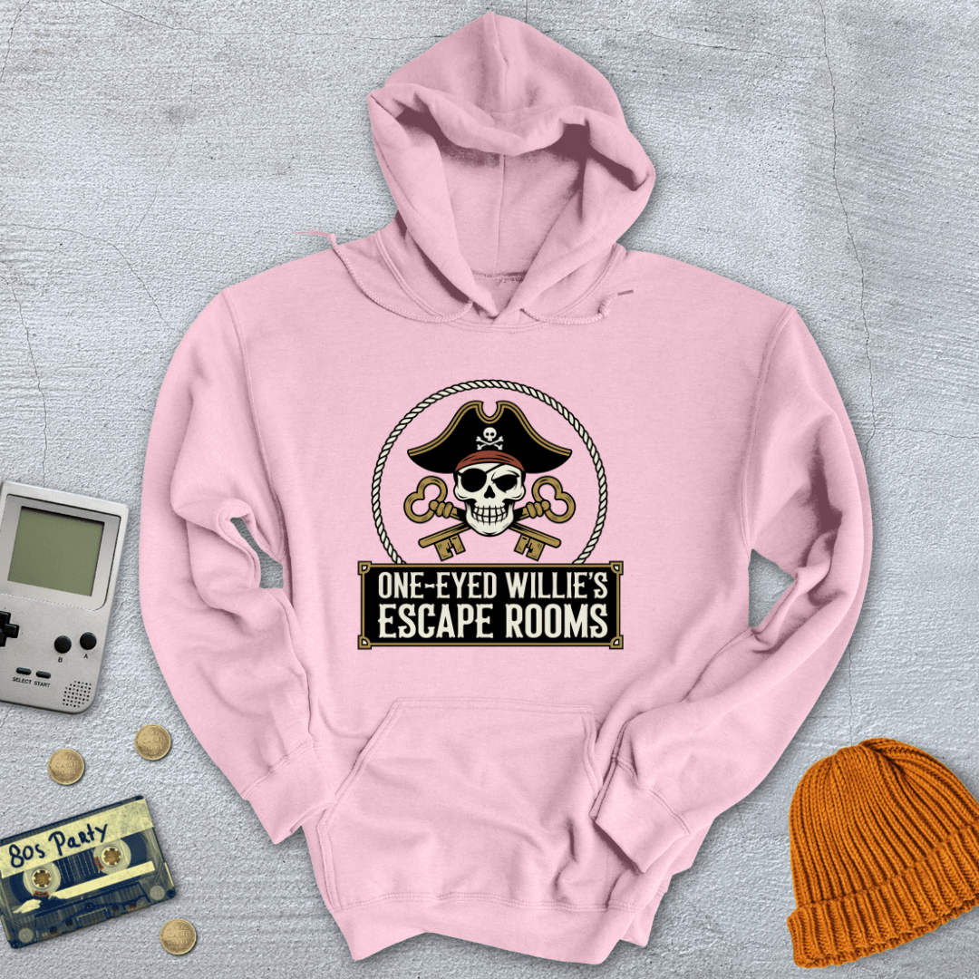 Printify Hoodie Light Pink / S One Eyed Willie - Hoodie