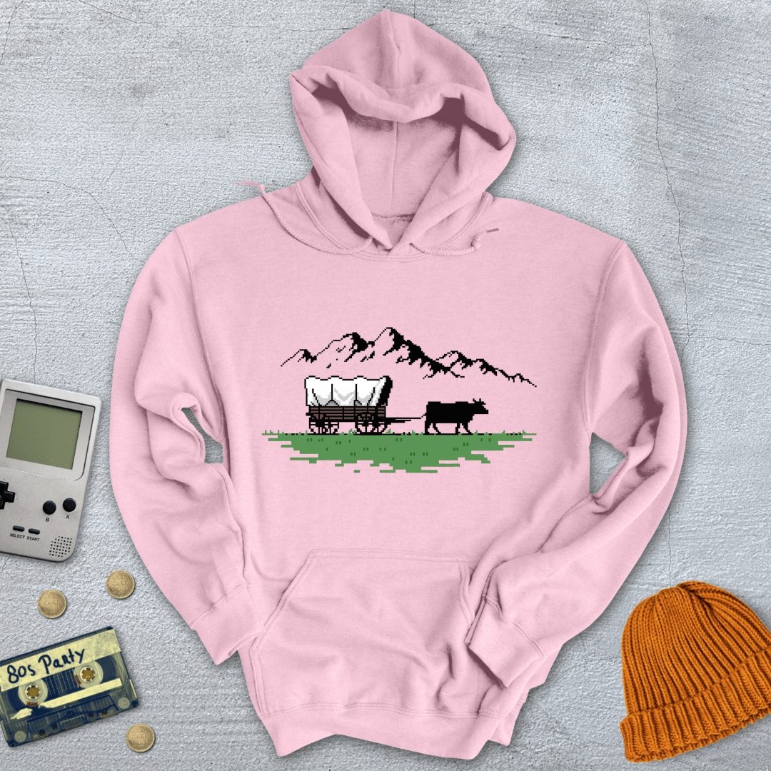 Printify Hoodie Light Pink / S Oregon Trail - Hoodie