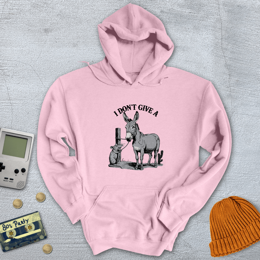 Printify Hoodie Light Pink / S Rats Ass - Hoodie