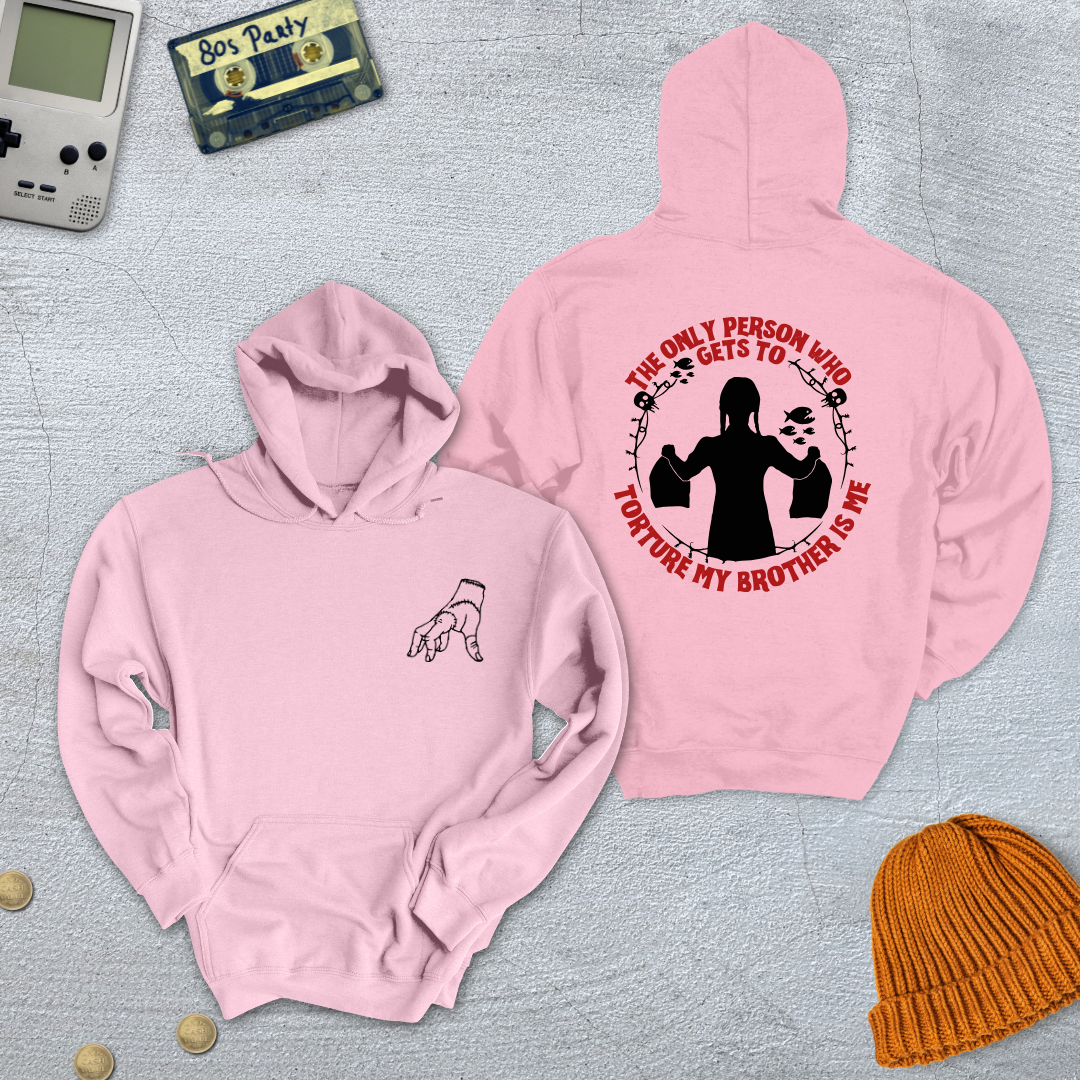 Printify Hoodie Light Pink / S Sibling Love - Hoodie