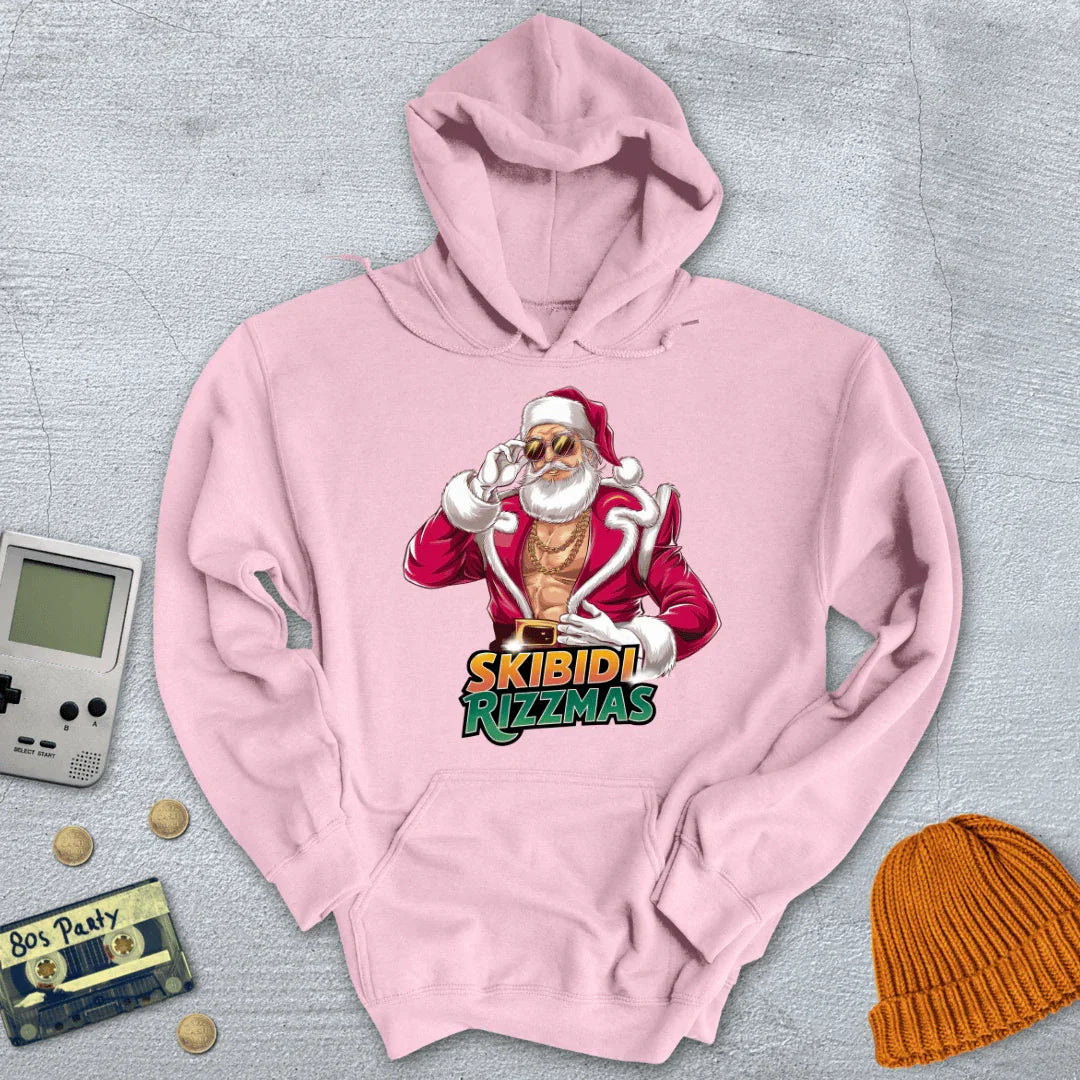 Skibidi Rizzmas - Hoodie - Throwback Paradise