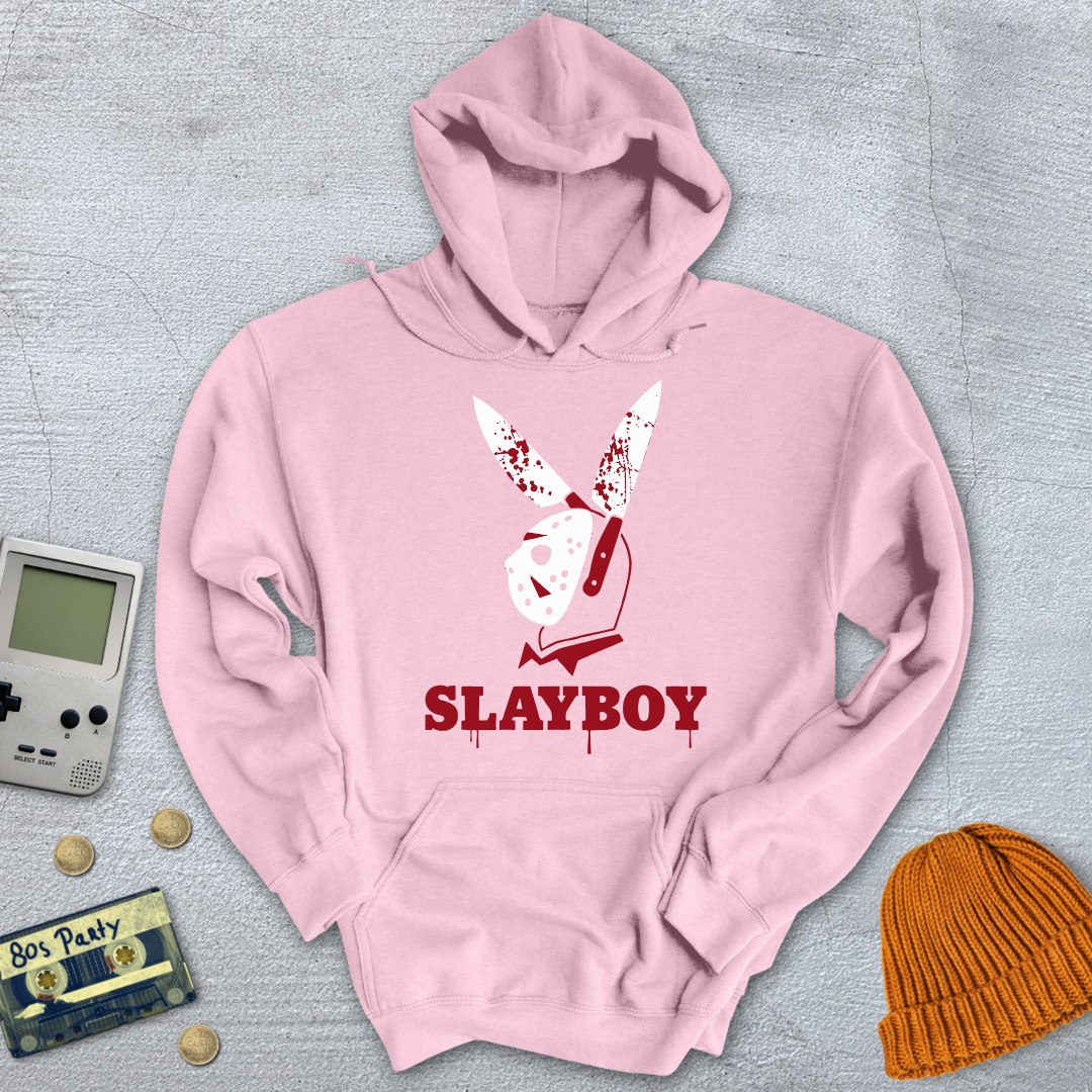 Printify Hoodie Light Pink / S Slayboy - Hoodie