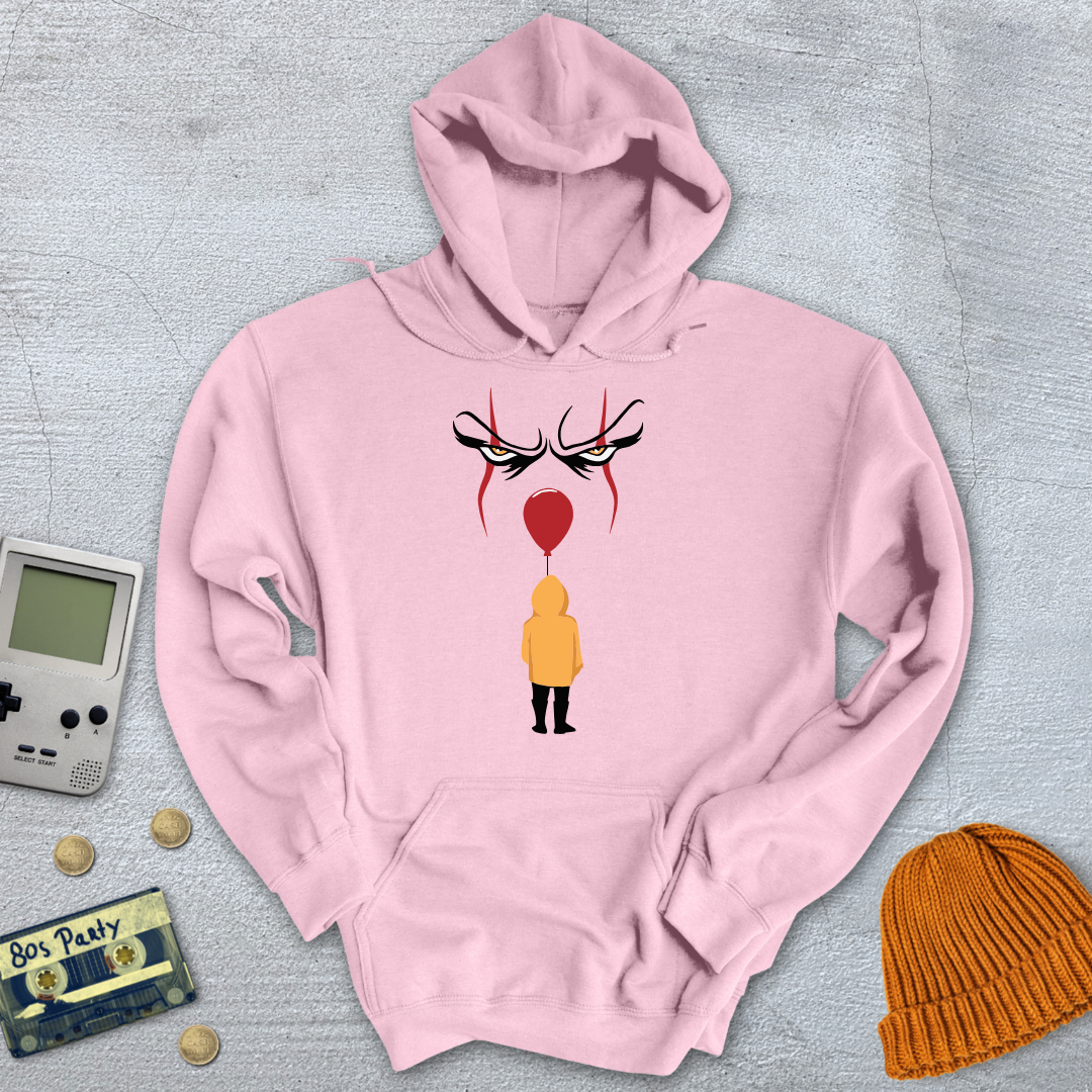 Printify Hoodie Light Pink / S The Dancing Clown - Hoodie