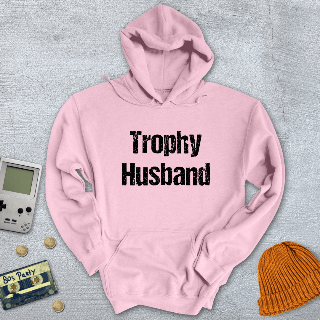 Printify Hoodie Light Pink / S Trophy Husband - Hoodie