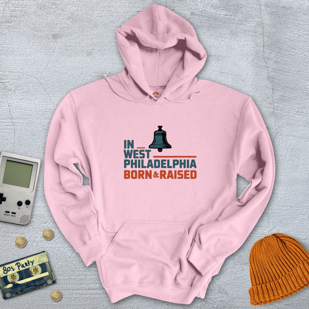 Printify Hoodie Light Pink / S West Philadelphia - Hoodie