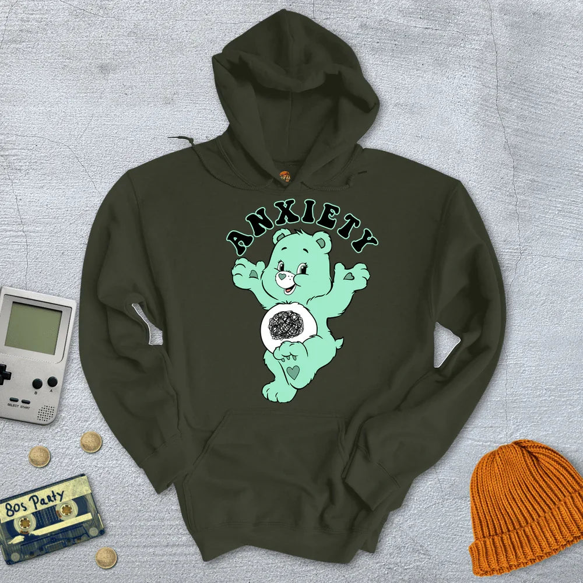 Anxiety Bear - Hoodie