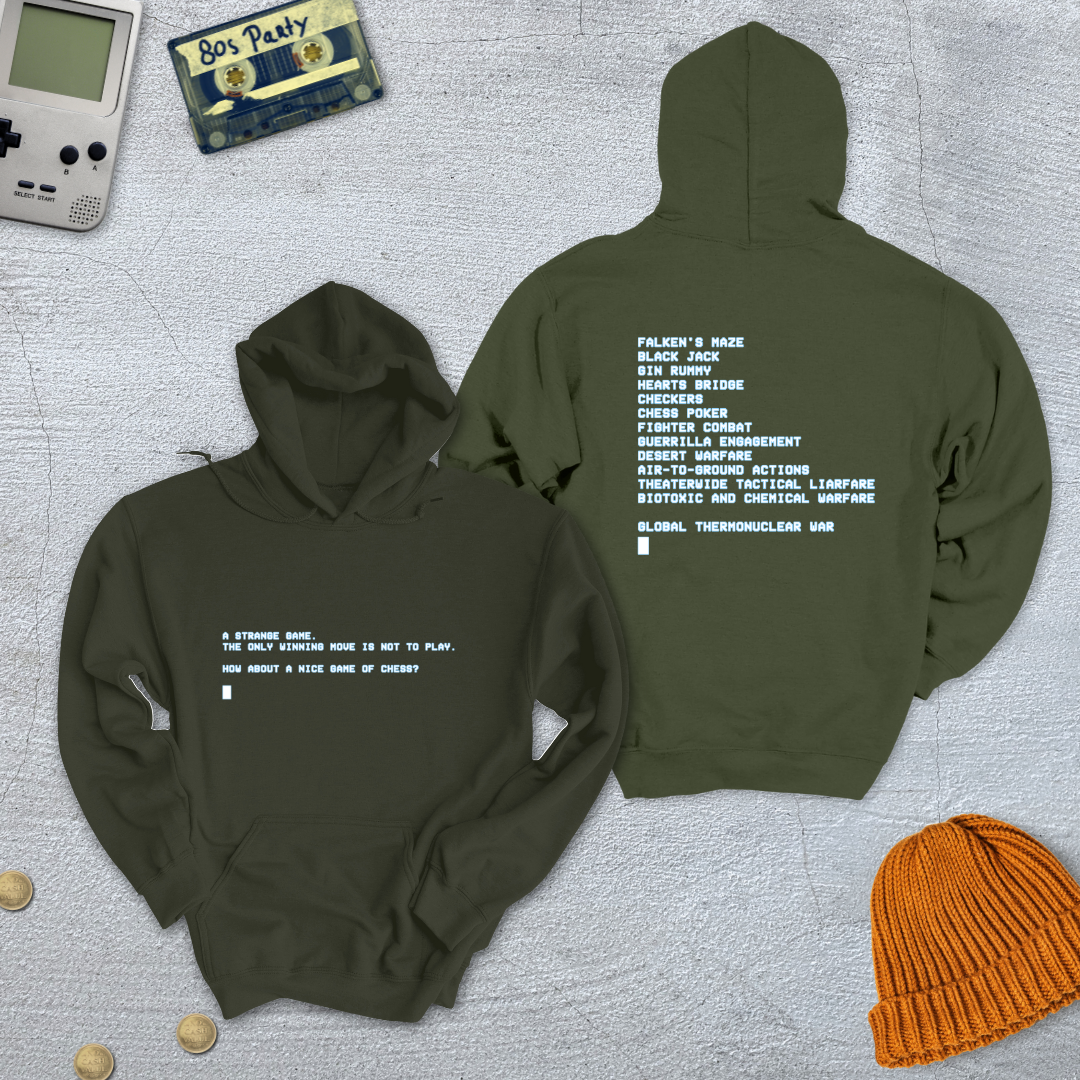 Printify Hoodie Military Green / S Chess - Hoodie