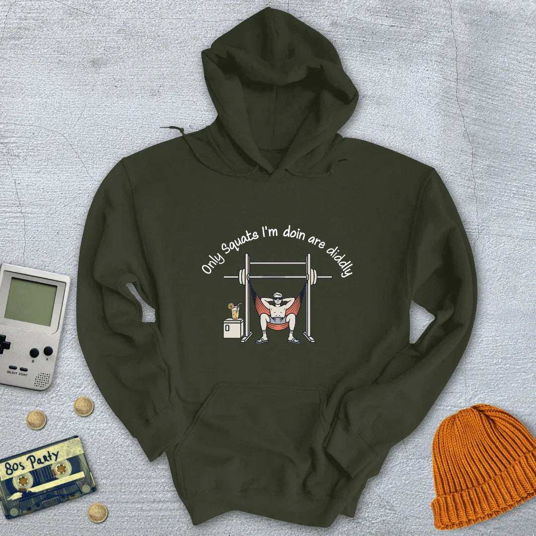 Diddly Squat - Hoodie - Throwback Paradise