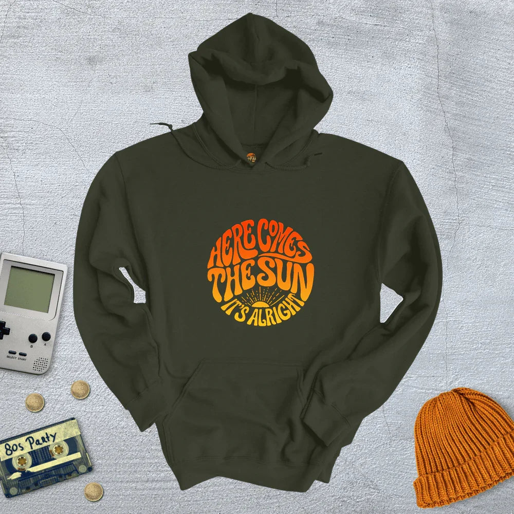Here Comes the sun - Hoodie - Throwback Paradise