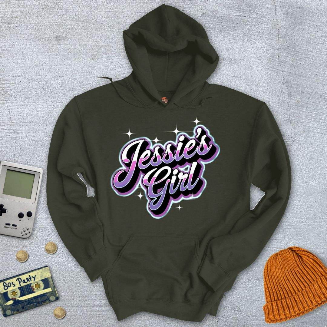 Printify Hoodie Military Green / S Jessies Girl - Hoodie
