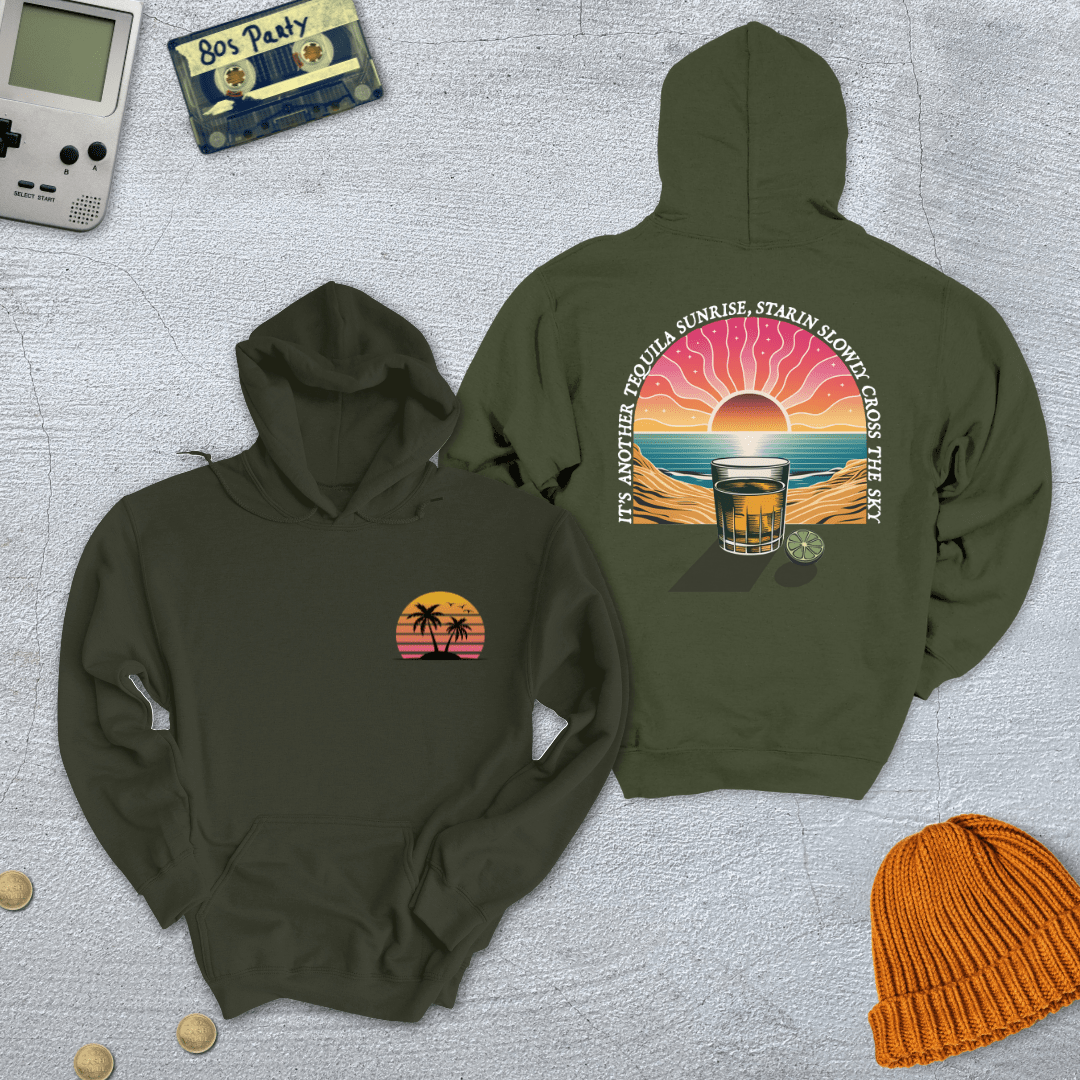 Printify Hoodie Military Green / S Paradise - Hoodie