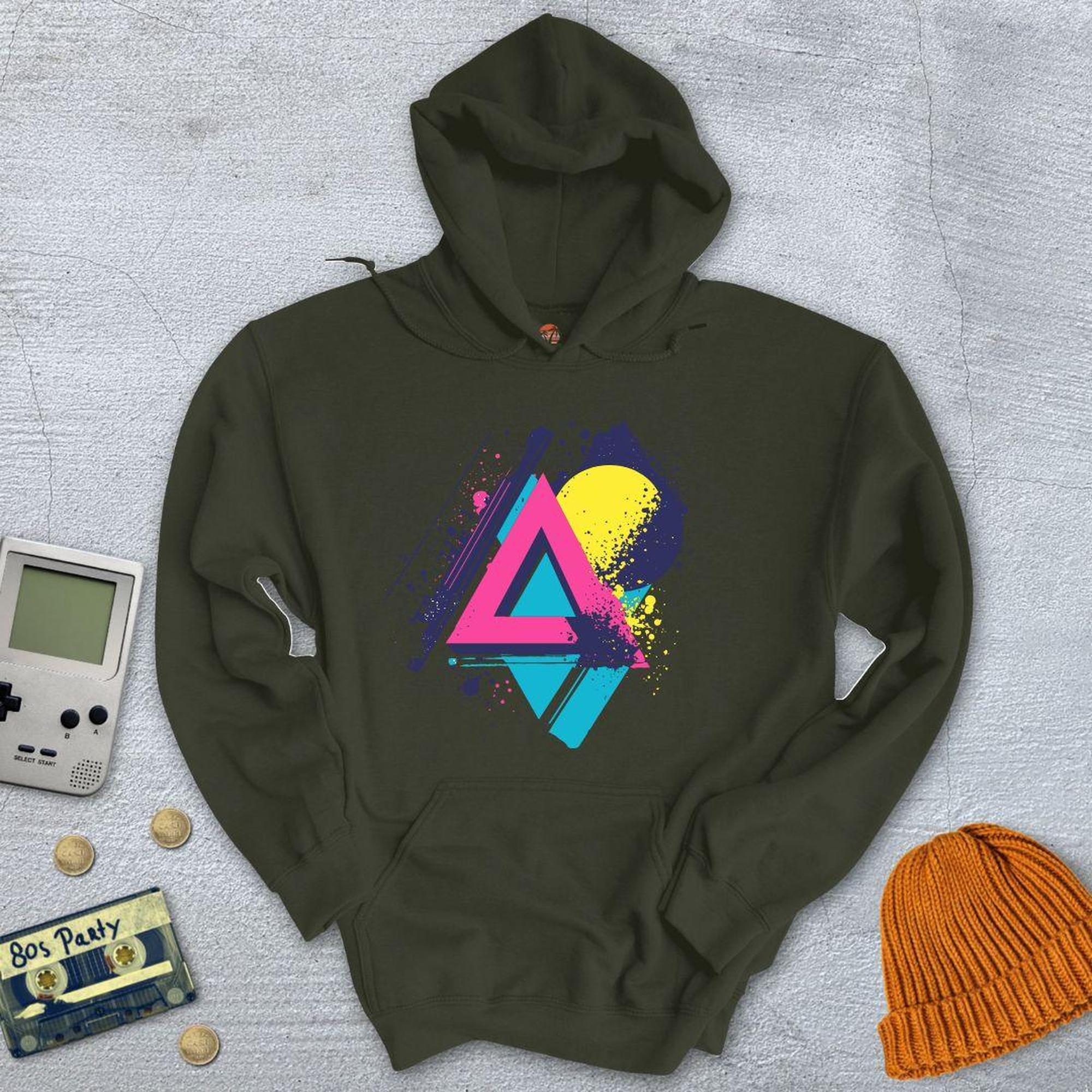 Retro Abstract - Hoodie